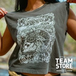 ATU W Sweetwater Sleeveless Tee BLK